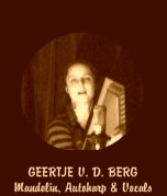 Geertje van den Berg - Mandolin, Autoharp, Guitar & Vocals